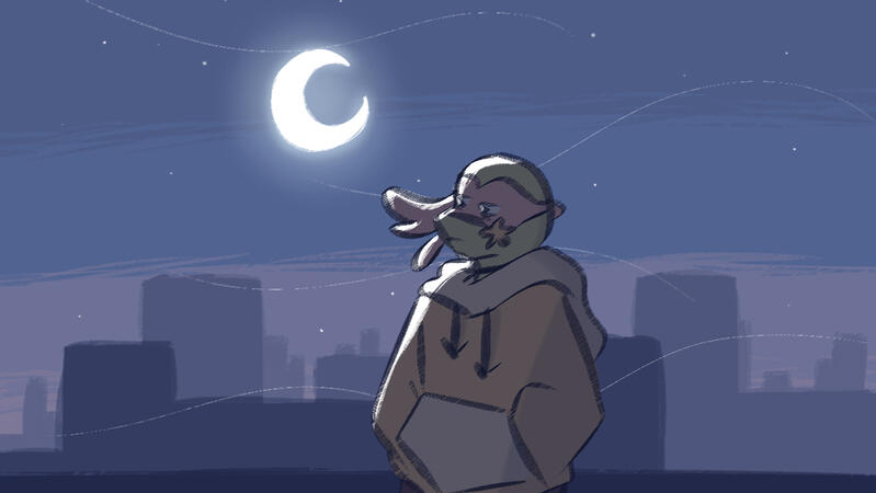 The Moon Will Sing a Song For Me