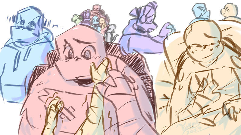 Only Way Out doodles